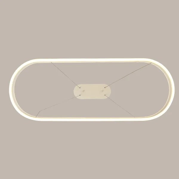 Brilagi - LED luster na lanku PONDIE LED/45W/230V 80x30 cm biela