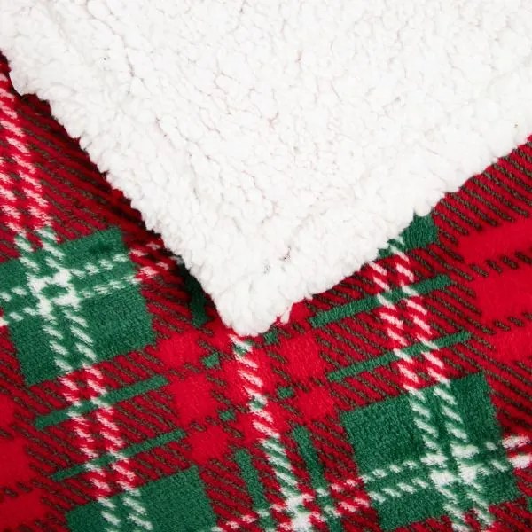 Deka MANTA kockovaná, červená 864778