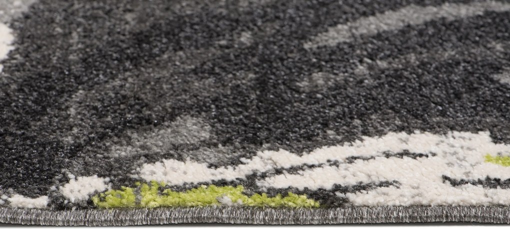 TA Koberec H087A TMAVOSIVÉ SARI BSH Rozmer: 160x220 cm