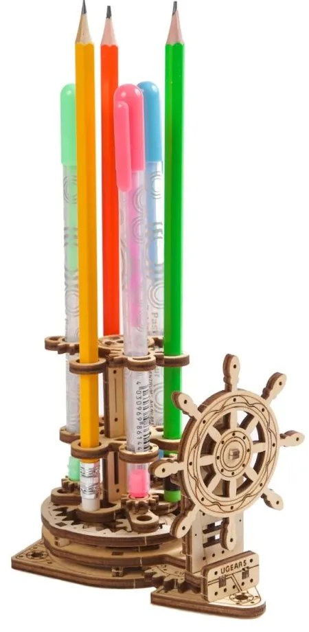 Ugears 3D puzzle Stojánek na tužky 51 ks
