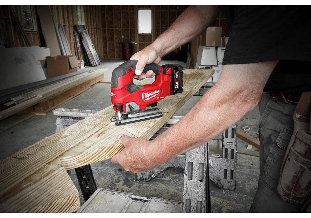 AKU píla priamočiara - MILWAUKEE M18 FJS-502X M18 FUEL™; s hornou rukoväťou