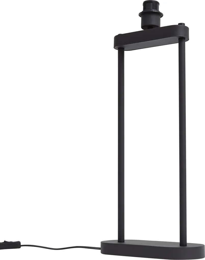 Moderná stolná lampa čierna - Thijmen