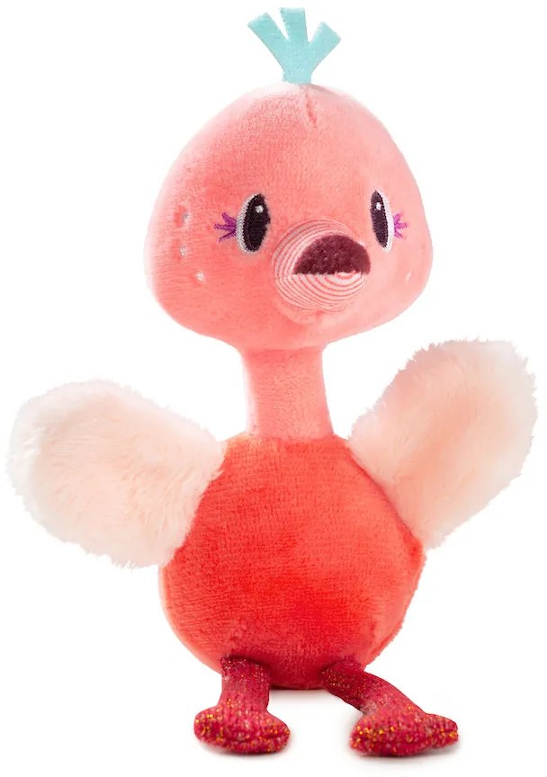 Lilliputiens - malá plyšová hračka - plameniak Anais