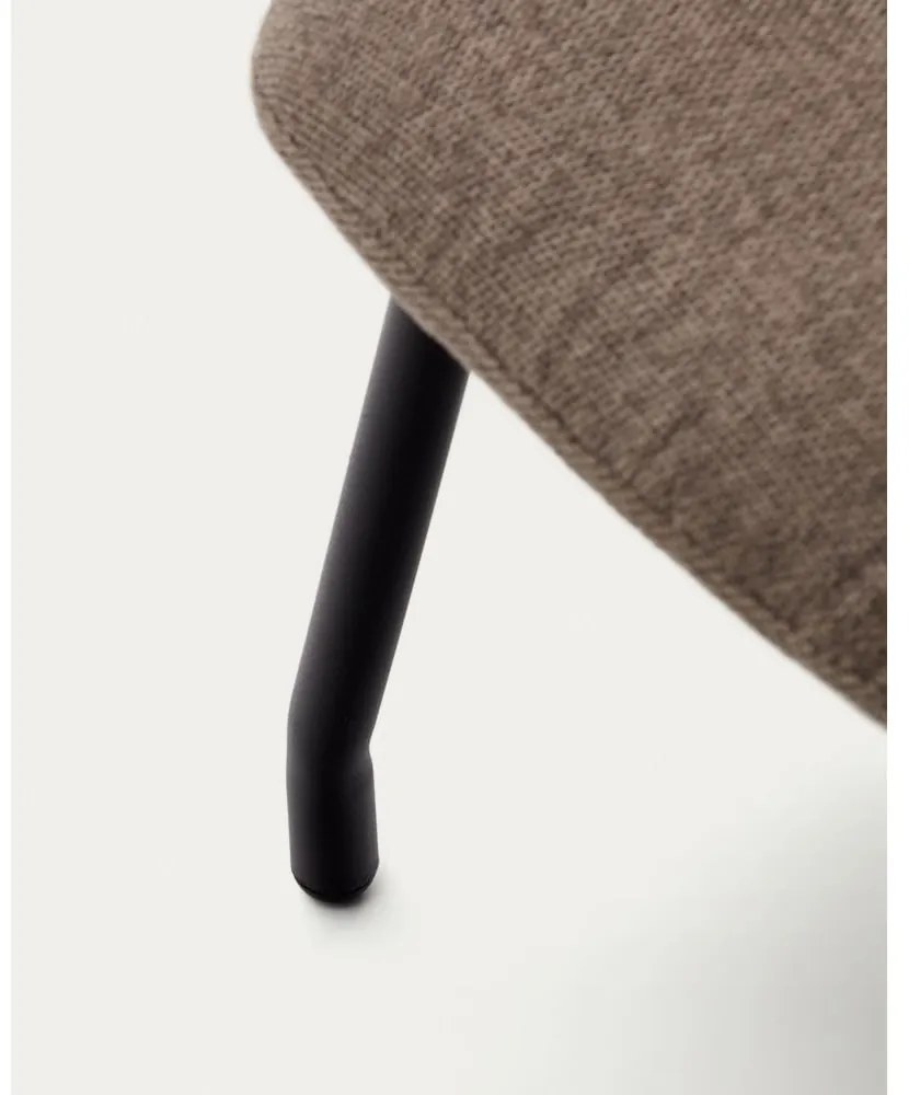 Hnedý taburet Belina – Kave Home