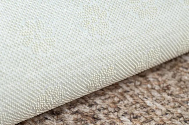 Koberec protišmykový ANDRE 1577 Jodelka, chevron - béžový