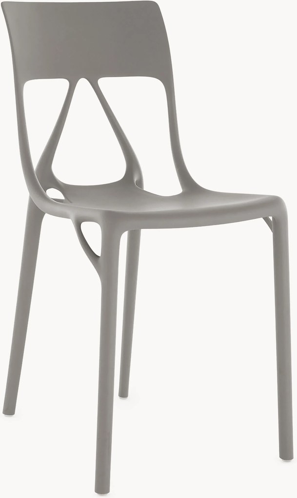 Plastové stoličky A. I., 2 ks