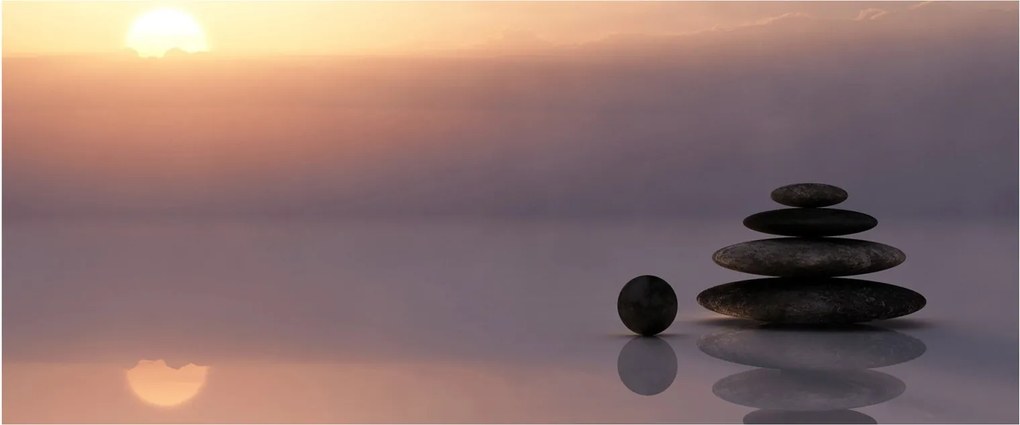 Obraz - Vyrovnanosť (120x50 cm)