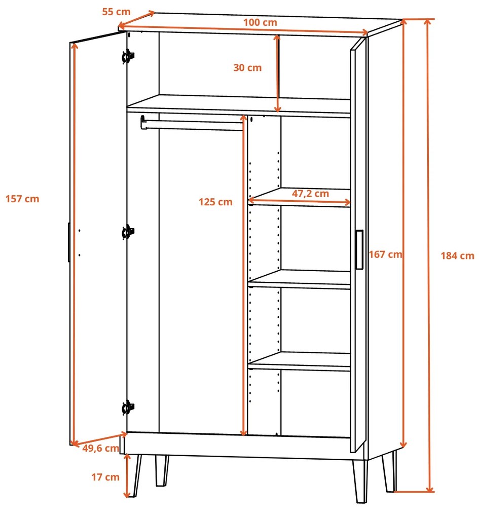 Sivá obývacia izba DENVER s TV stolíkom 120 cm