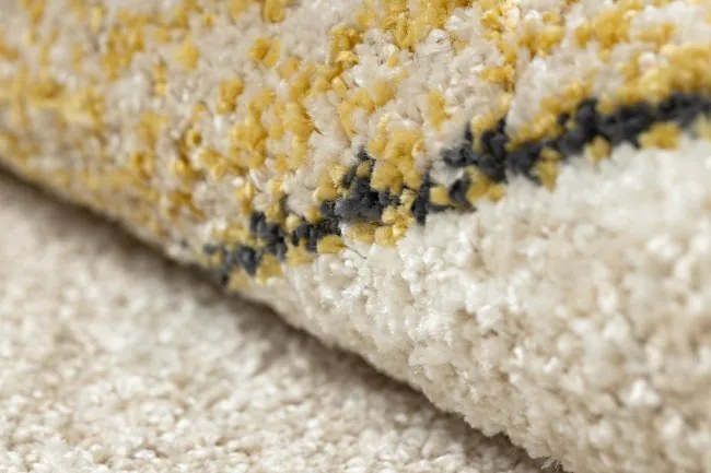 Koberec FUSION 1617 žltý / krémový