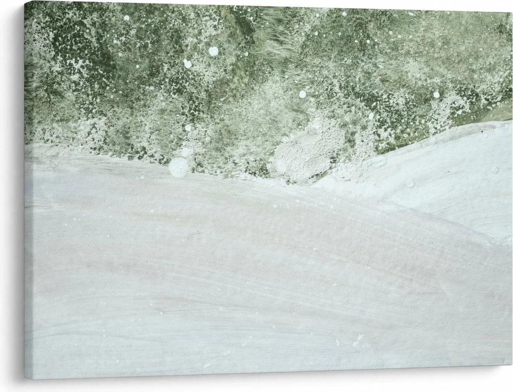 Obraz - Abstrakcia štetcami (70x50 cm)