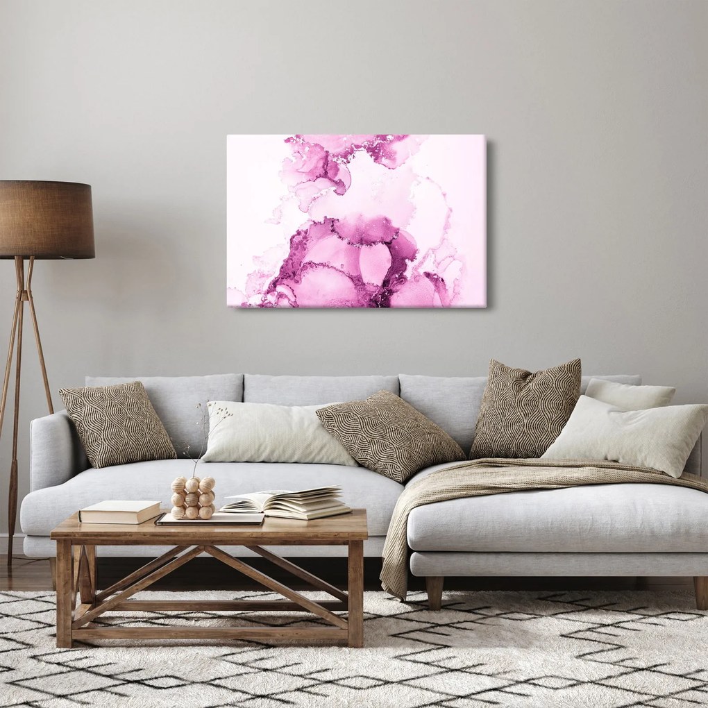 Obraz - Ružový dekor (90x60 cm)