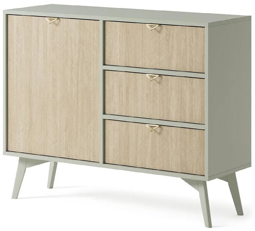 Komoda Forest KSZD106 eukalyptus/jedľa scandi