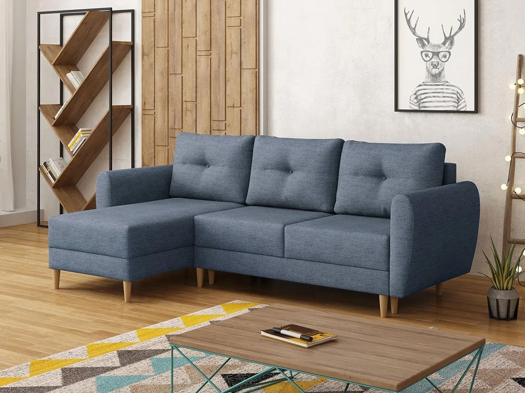 Sedačka Mayer (sivomodrá). Vlastná spoľahlivá doprava až k Vám domov. 1122614