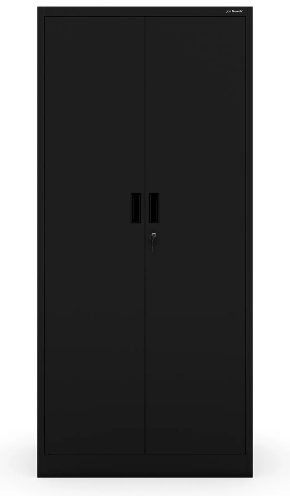 Čierna kovová skriňa JAN Compact 1750 x 800 x 400 mm