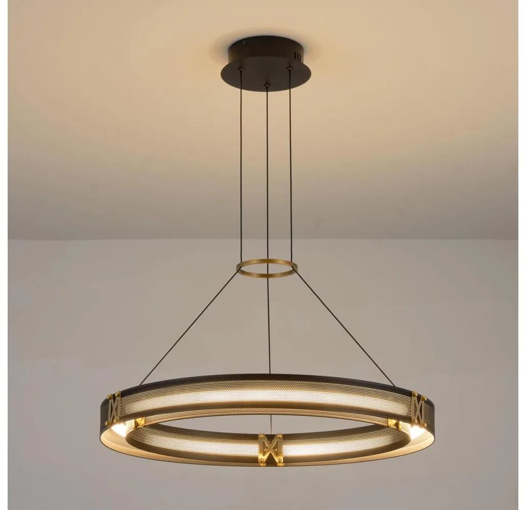 LED Luster na lanku LED/33W/230V 3000K 62x120 cm