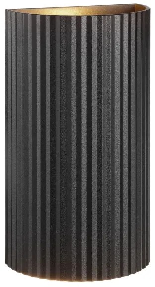 Brilliant - Nástenné svietidlo UNDULA 2xGU10/10W/230V čierna