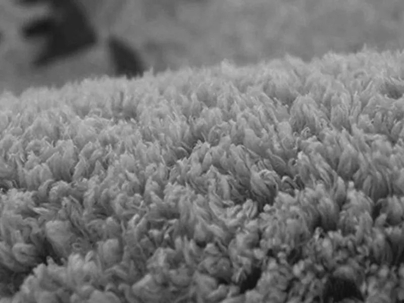 Tmavosivý okrúhly koberec Alpaka Rozmer: 150 cm