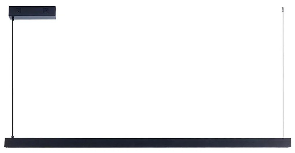 Immax NEO 07307L-LED stmievateľný luster na lane MADEIRA 33W/230V Wi-Fi Tuya 152 cm čierny