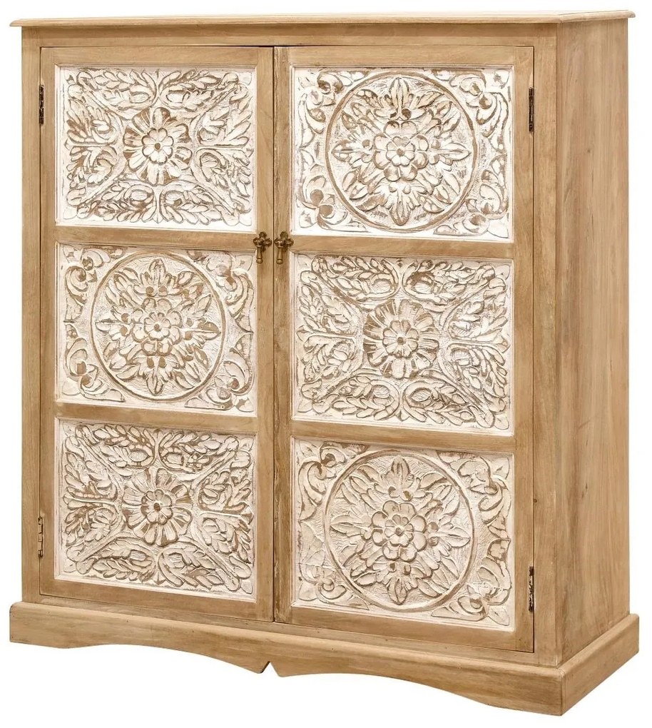 furniture-nabytek.cz - Masív komoda z dreva mango 115x140x45