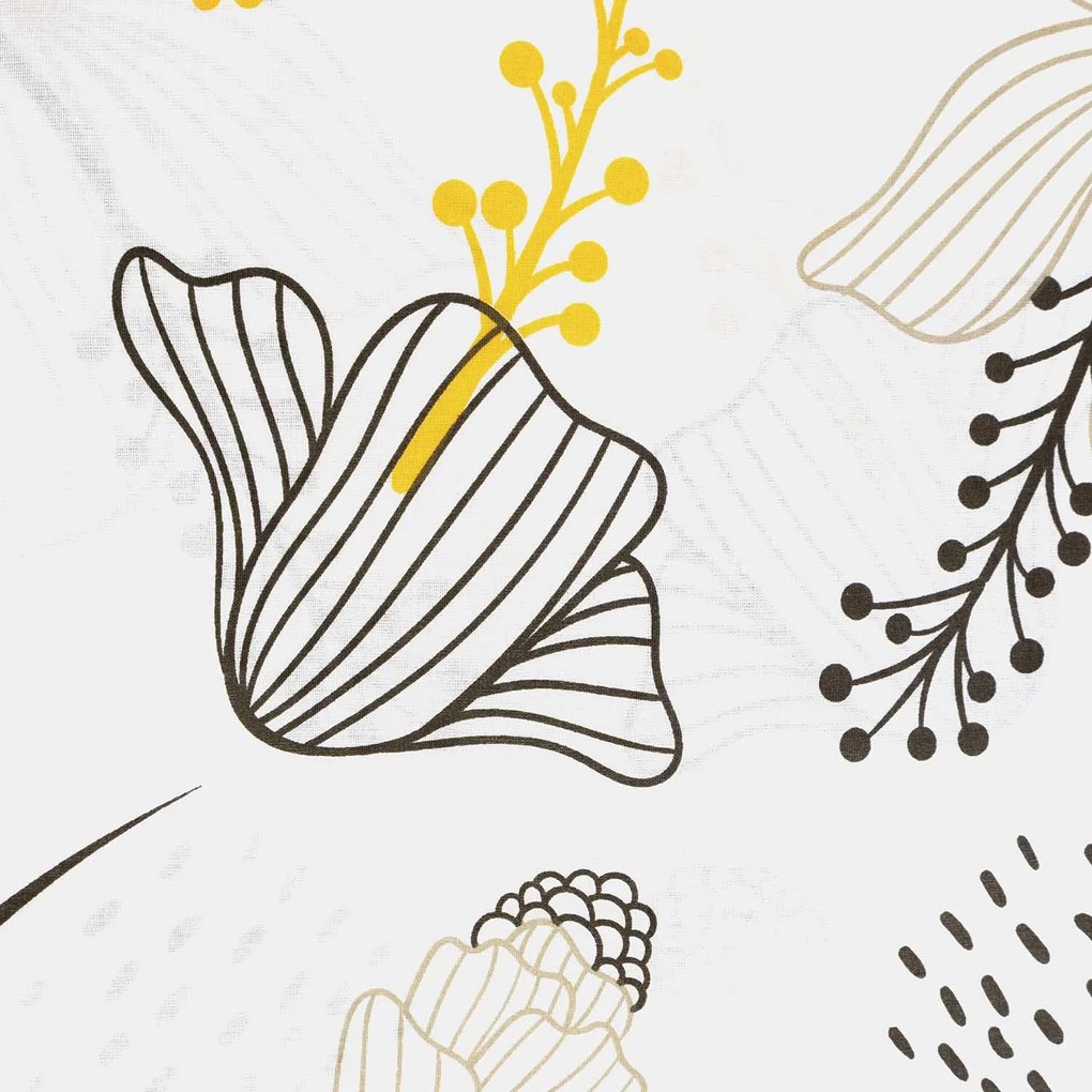 RENFORCÉ OBLIEČKY CHARLOTTE EXCLUSIVE 160X200 CM, 2 KS 70X80 CM KVETY
