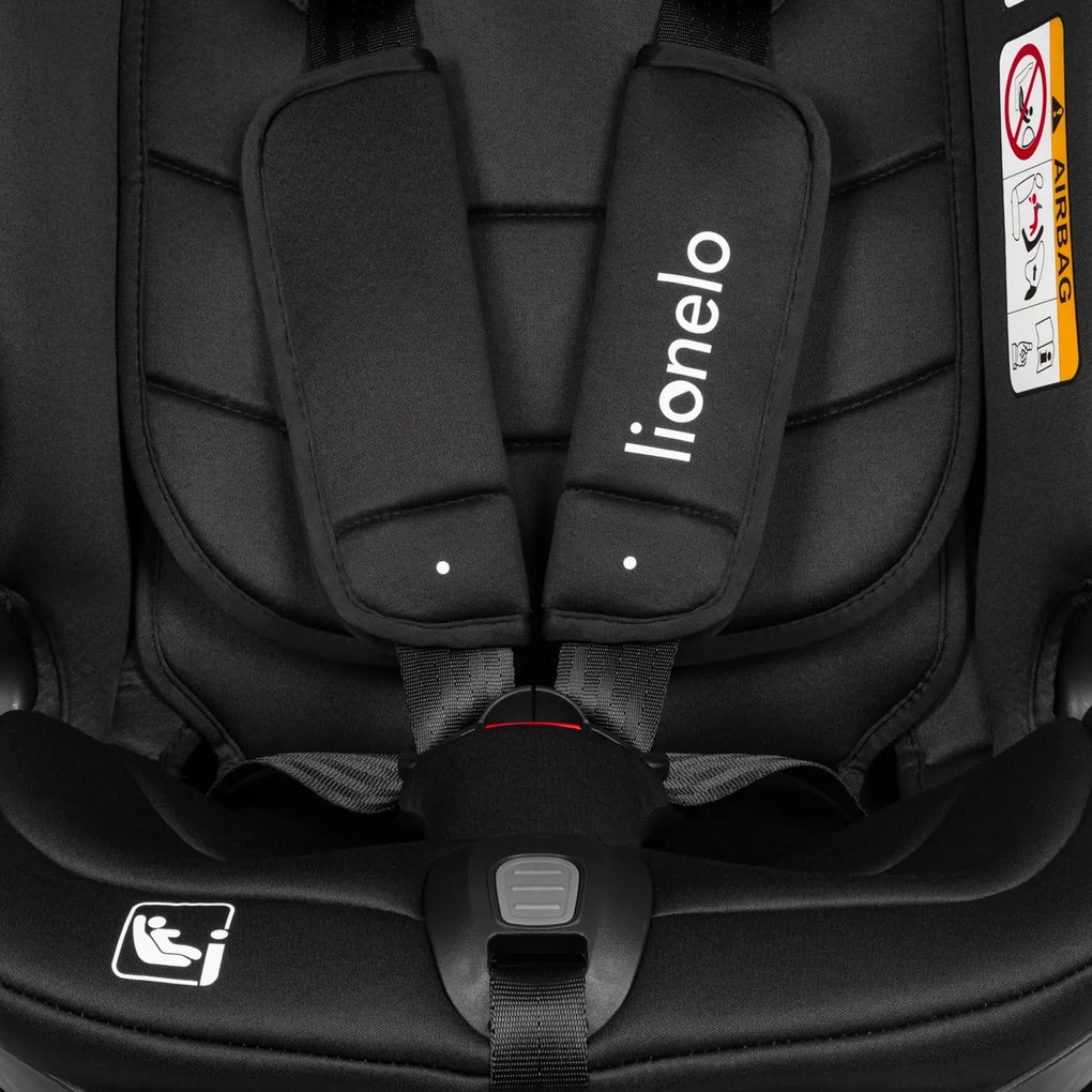 Autosedačka Lionelo Bastiaan RWF i-size 40-150 cm 0-36 KG Farba: Black Carbon