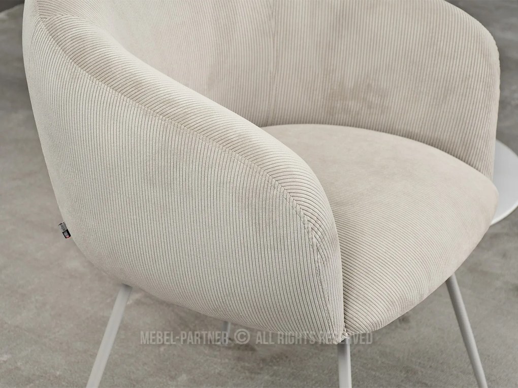 Stolička Mildo (béžová + sivá). Vlastná spoľahlivá doprava až k Vám domov. 1111182