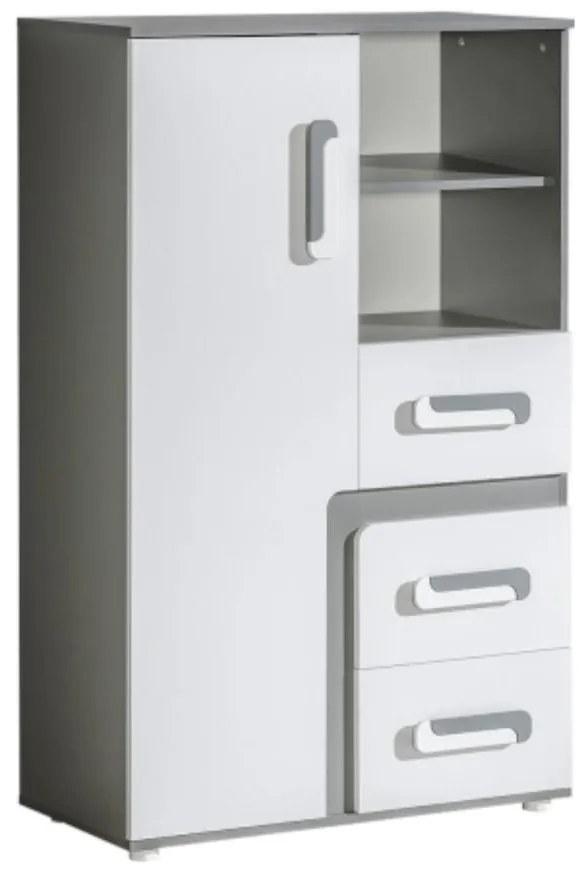 Komoda Apetito  85 antracit nr-6