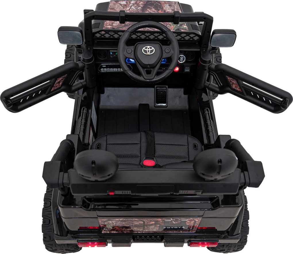 Ramiz Elektrické autíčko Toyota FJ Cruiser čierne terénne + ovládač