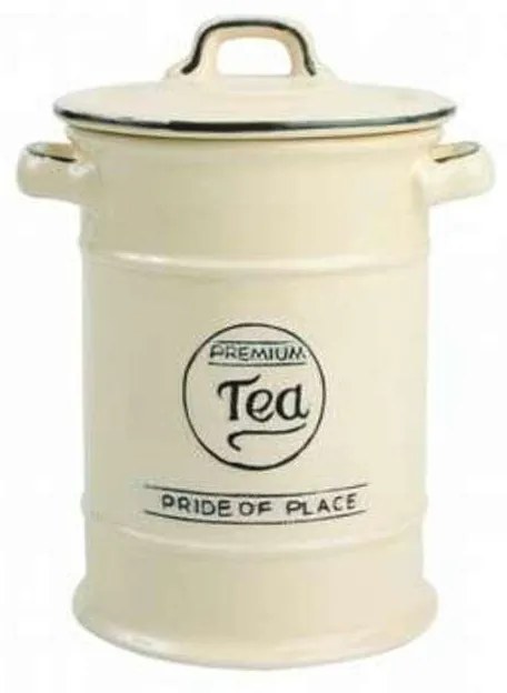 Keramická dóza na čaj T&amp;G Woodware Pride of Place, krémová