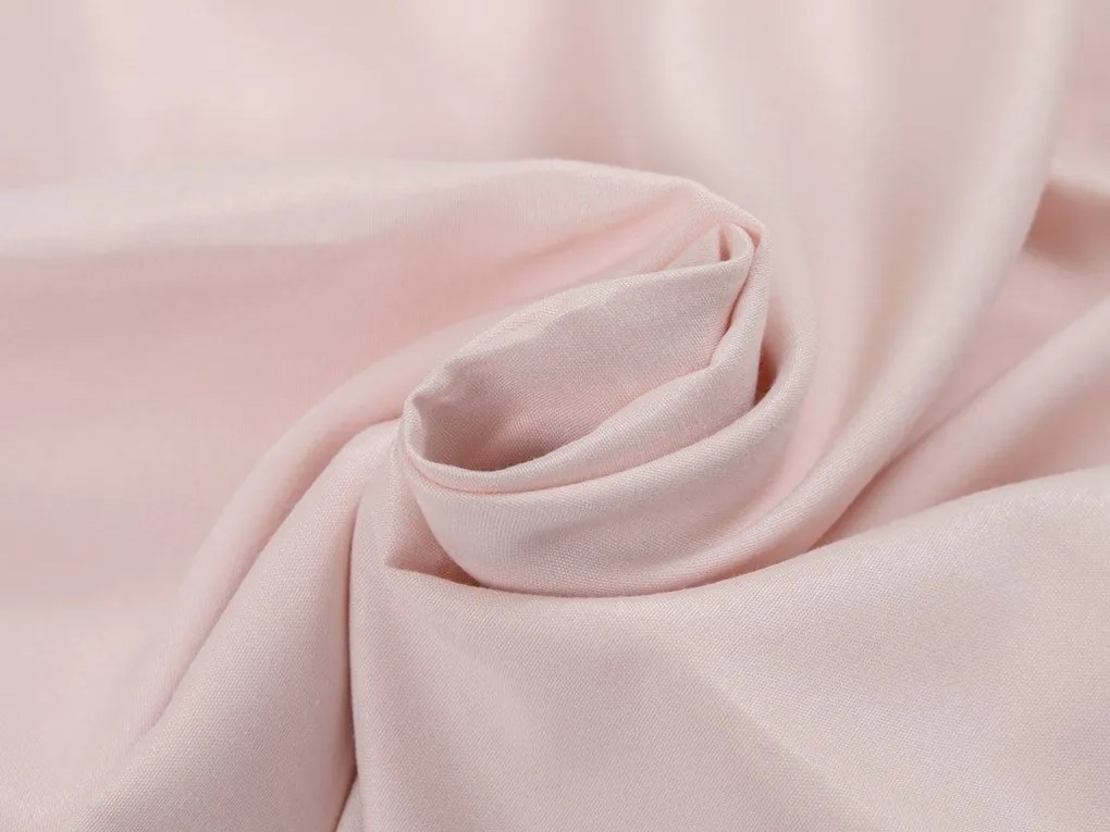 Letný paplón prešívaný 140x200 cm s poťahom na vankúš SUMMER 45x75 cm, púdrovo ružový