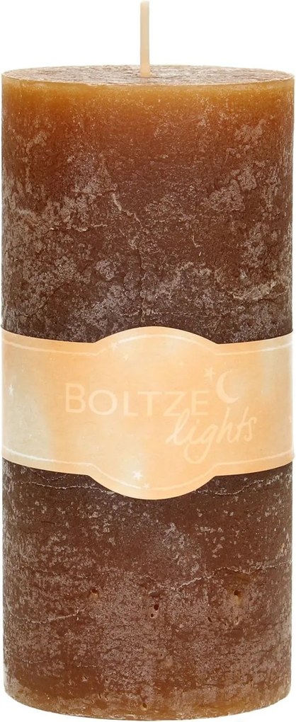 Sviečka Lea 15cm brown