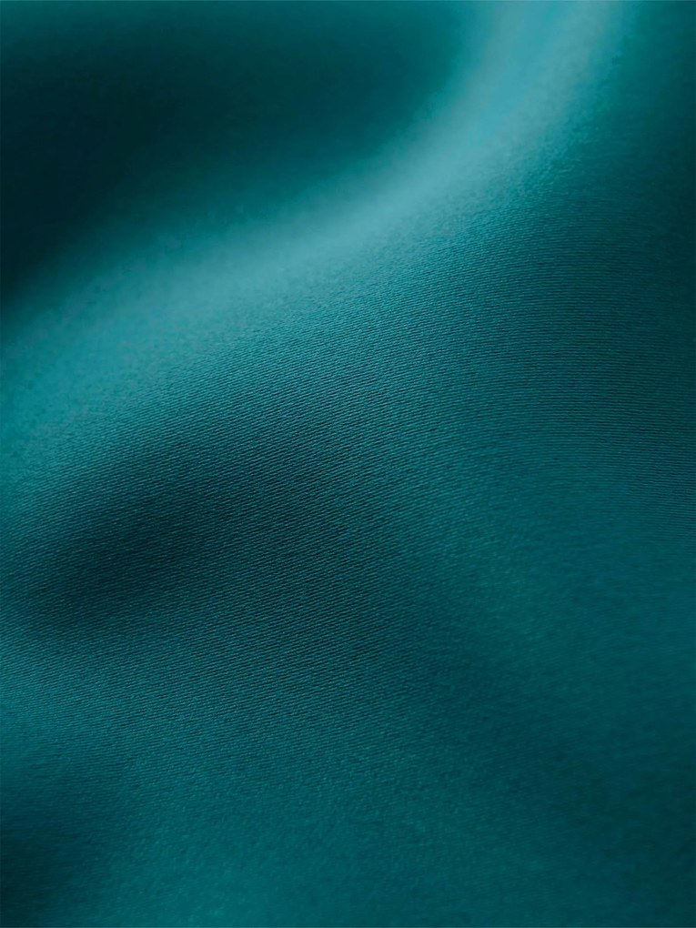 Blackout závesy Elias petrolejová – 140 × 160 cm (2 ks) - riasiaca stuha
