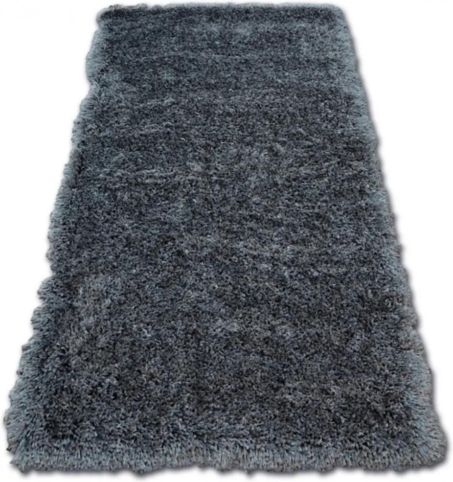 Luxusný kusový koberec Shaggy Macho popolavý, Velikosti 120x170cm