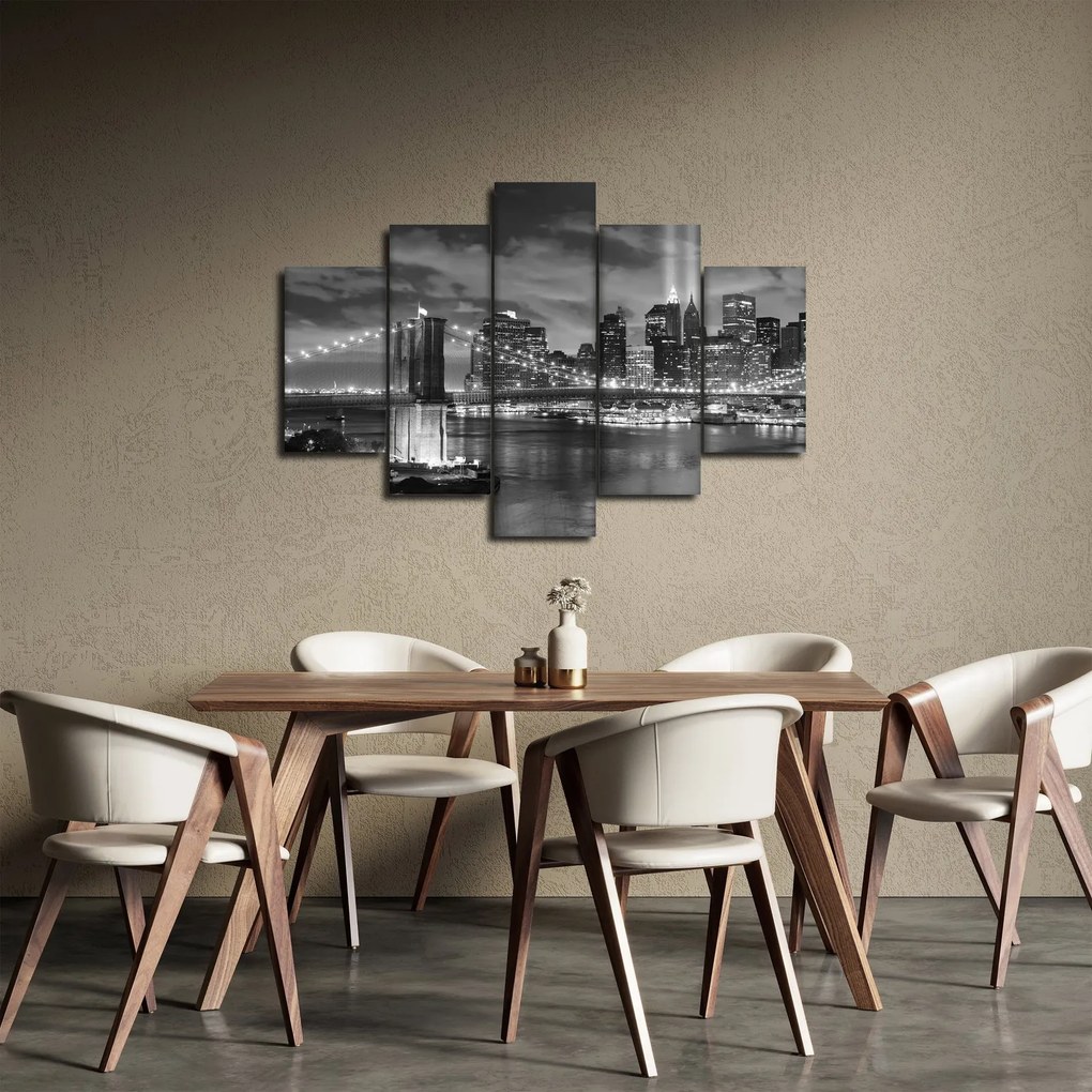 Obraz - Brooklynský most (150x105 cm)