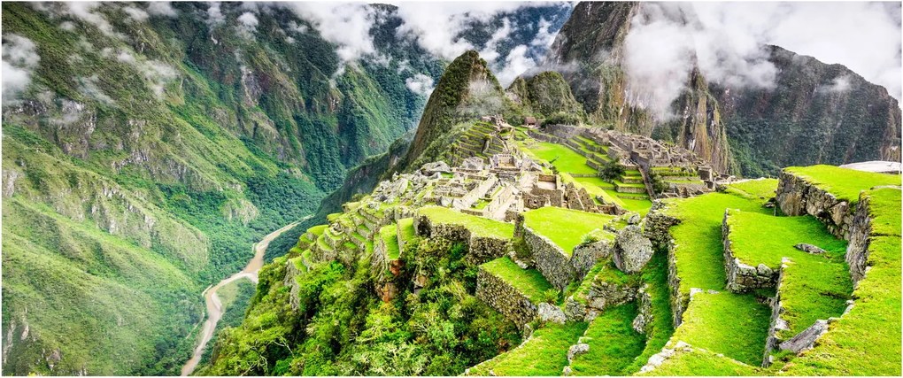 Obraz - Machu Picchu (120x50 cm)