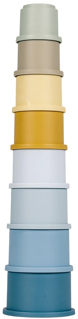 Stohovacie kelímky Blue