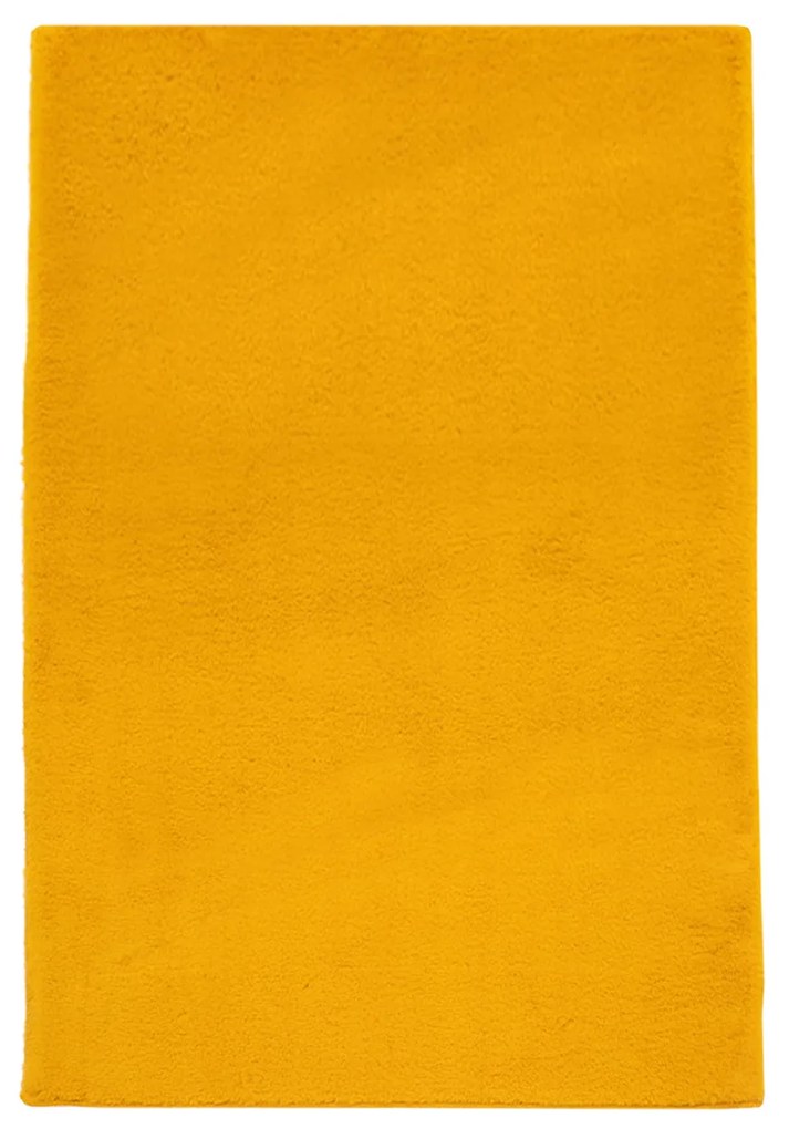 Dekorstudio Kožušinový koberec do kúpeľne TOPIA mats - žltý Rozmer koberca: 120x170cm