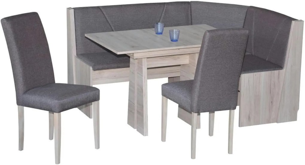 Sconto Rohová jedálenská zostava FELLBACH