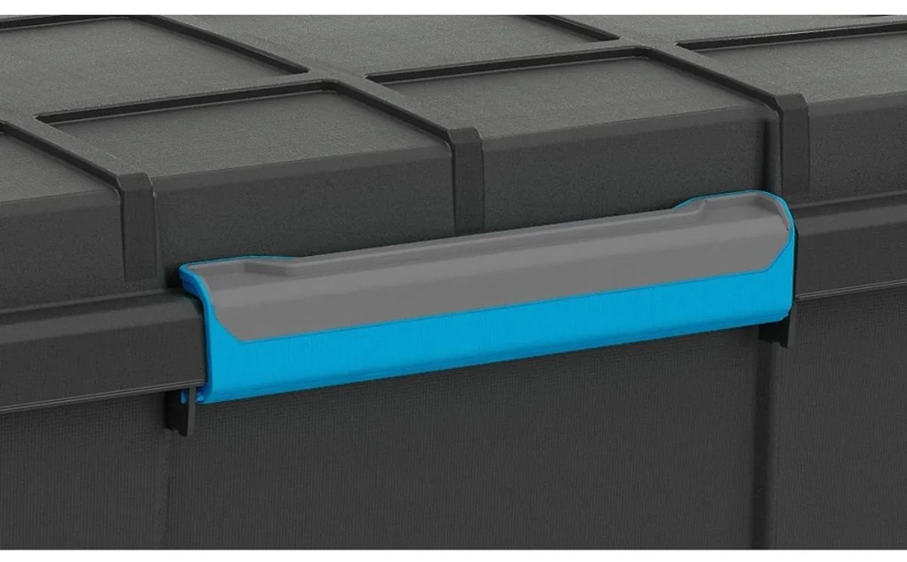 KIS Scuba box M 49,5x39x34H; 43l bielo/modré zatváranie