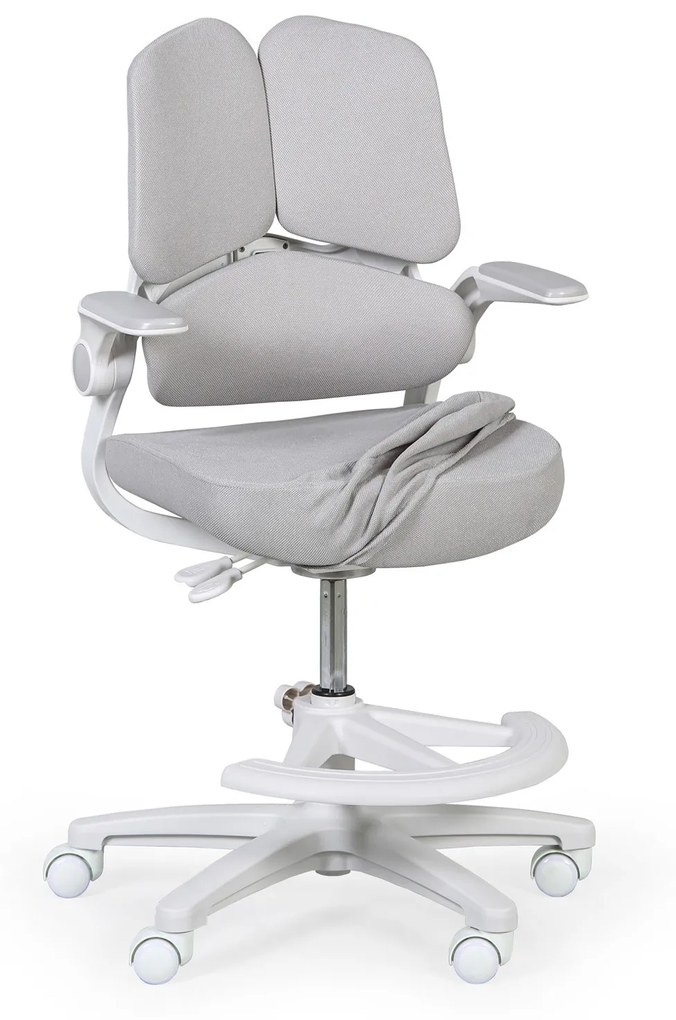 Detská ergonomická stolička NEMO, sivá