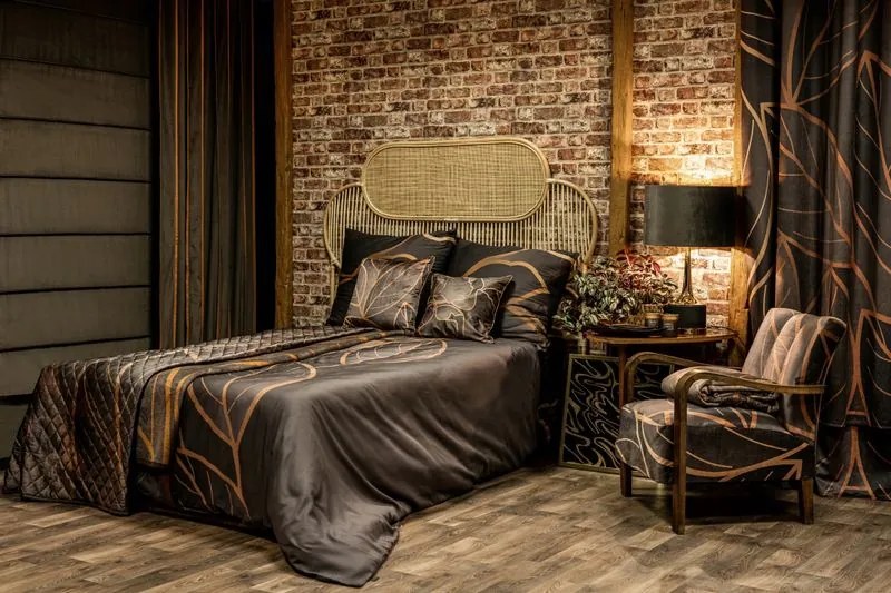 PREHOZ NA POSTEĽ LIMITED COLLECTION ALISMA2 220X240 HNEDÁ+BÉŽ