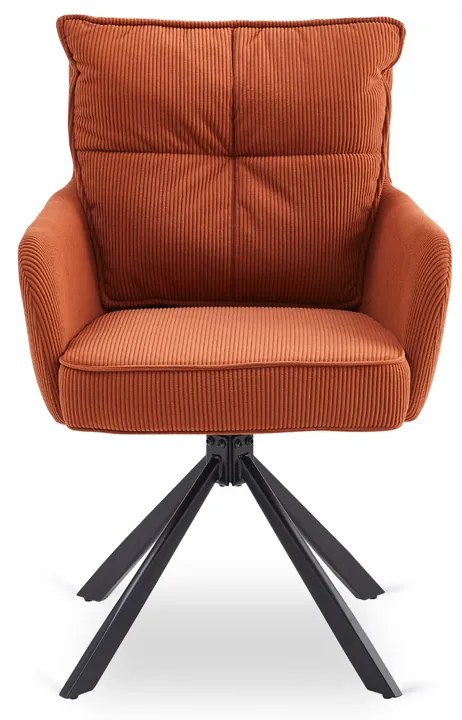 Otočná stolička MAGNUS ryšavá