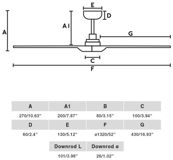 FARO 33810-1TW - LED Stmiev. ventilátor HEYWOOD LED/10W/230V 2700/4000/6000K + DO
