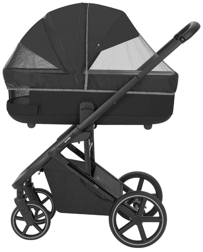 Detský kočík 2v1 CARRELLO Alfa CRL-6522 Rock Black