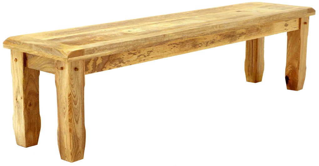 furniture-nabytek.cz - Lavica k jedálenskému stolu z dreva mango 140x40