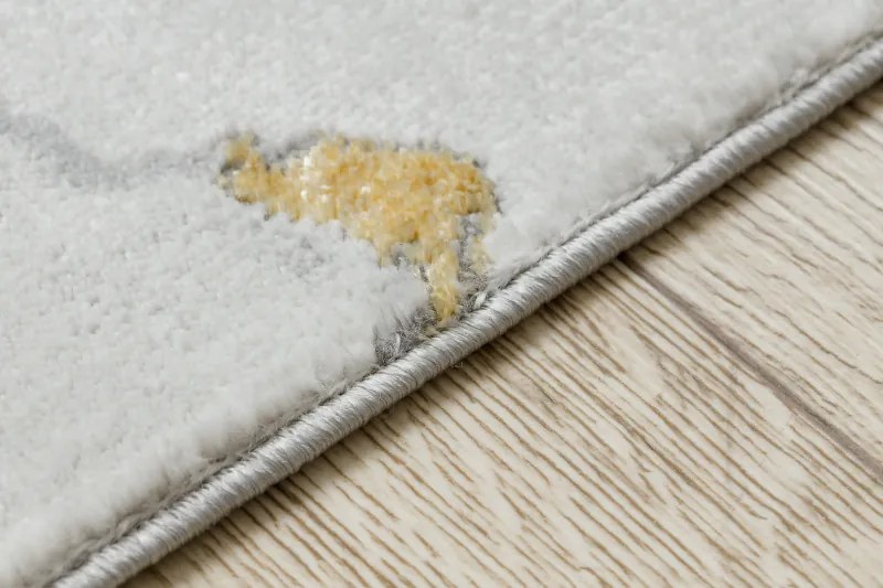 Kusový koberec Emerald 1017 black and gold, 180x270, čiernobiela, kancelária, Dywany Łuszczów