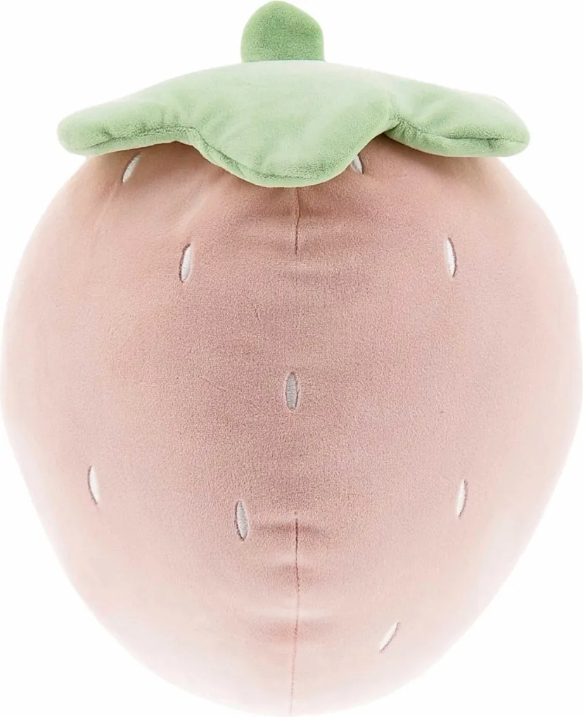 Dekoratívny vankúšik STRAWBERRY 30x22 cm, ružový