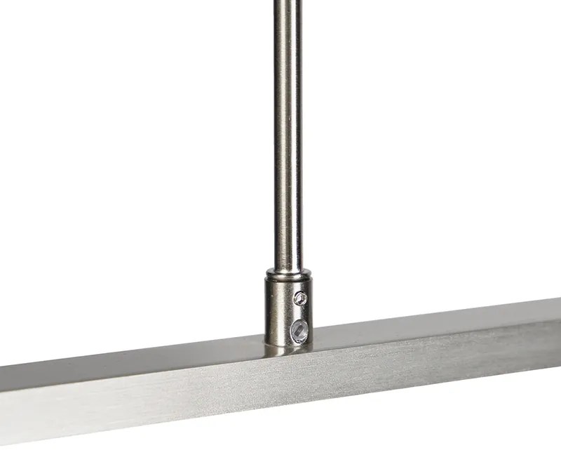 Moderné závesné svietidlo oceľ vrátane LED nastaviteľné - Bold