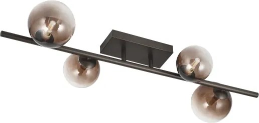 BRILAGI - LED Prisadený luster MILLA 4xG9/3W/230V hnedá/dymová hnedá