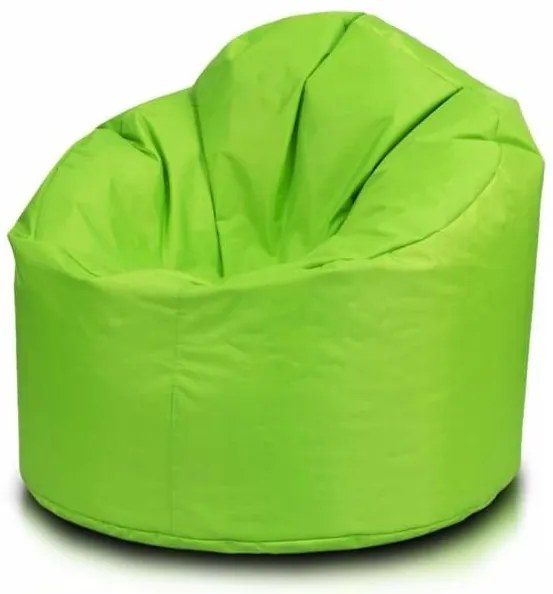 Sedací vak hruška Star ekokoža - čierna